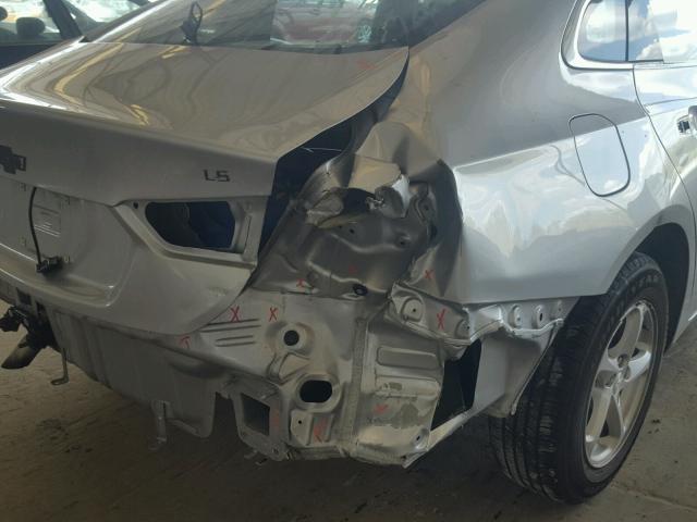 1G1ZB5ST8GF322133 - 2016 CHEVROLET MALIBU LS GRAY photo 9