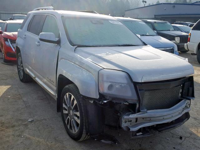 2GKFLVE35H6105447 - 2017 GMC TERRAIN DE SILVER photo 1