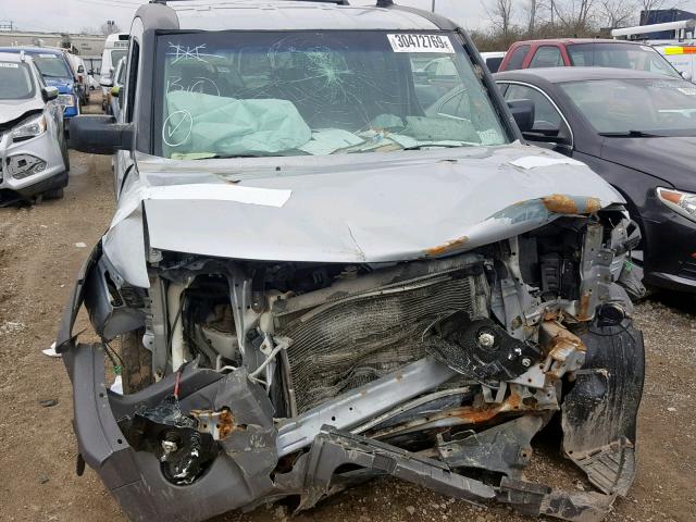 5J6YH28584L026254 - 2004 HONDA ELEMENT EX GRAY photo 9