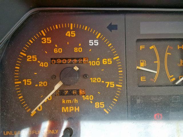 3MABM1157KR602037 - 1989 MERCURY TRACER RED photo 8