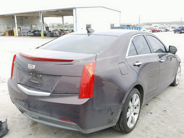 1G6AA5RA0G0112997 - 2016 CADILLAC ATS BROWN photo 4