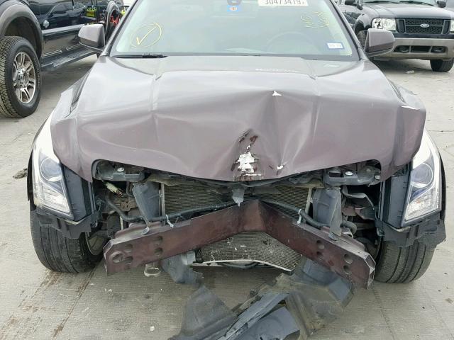 1G6AA5RA0G0112997 - 2016 CADILLAC ATS BROWN photo 7