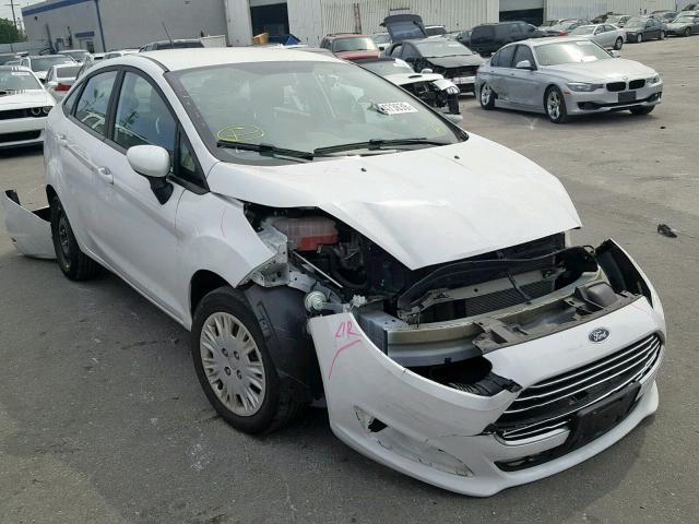 3FADP4AJXHM170229 - 2017 FORD FIESTA S WHITE photo 1