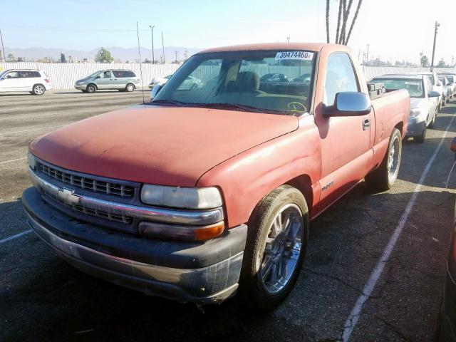 1GCEC14VX1Z129238 - 2001 CHEVROLET SILVERADO C1500  photo 2