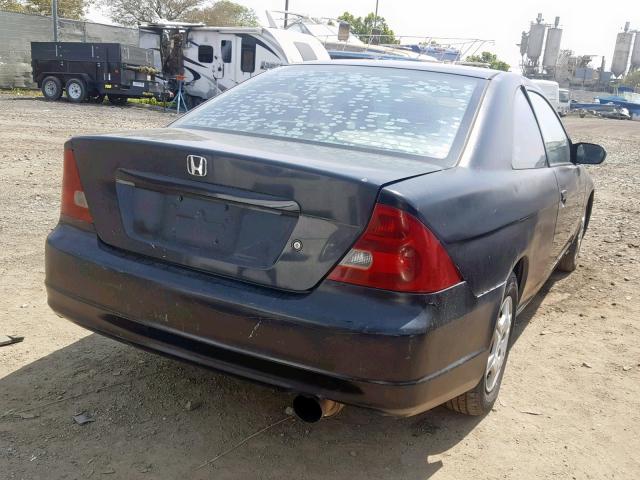 1HGEM22063L085109 - 2003 HONDA CIVIC EX BLACK photo 4