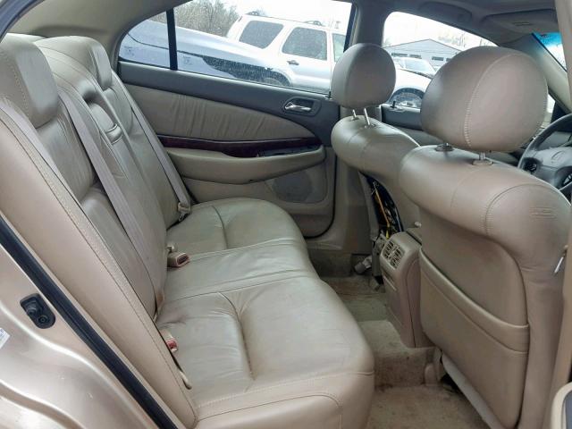 19UUA5664YA000789 - 2000 ACURA 3.2TL BEIGE photo 6