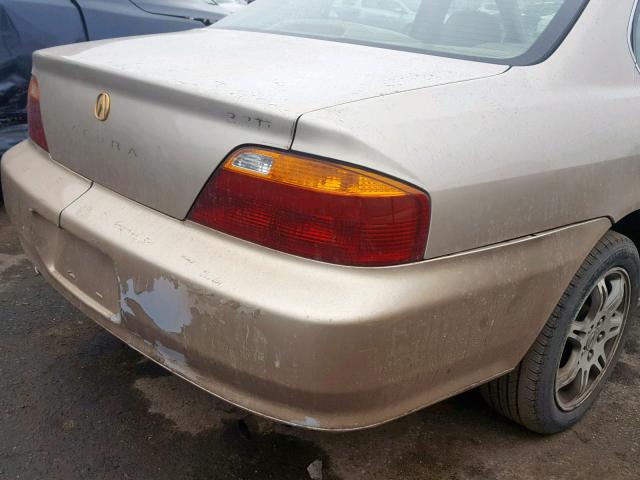 19UUA5664YA000789 - 2000 ACURA 3.2TL BEIGE photo 9