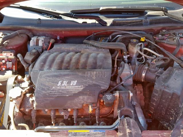 2G1WD58C979209482 - 2007 CHEVROLET IMPALA SUP 栗色 照片 7