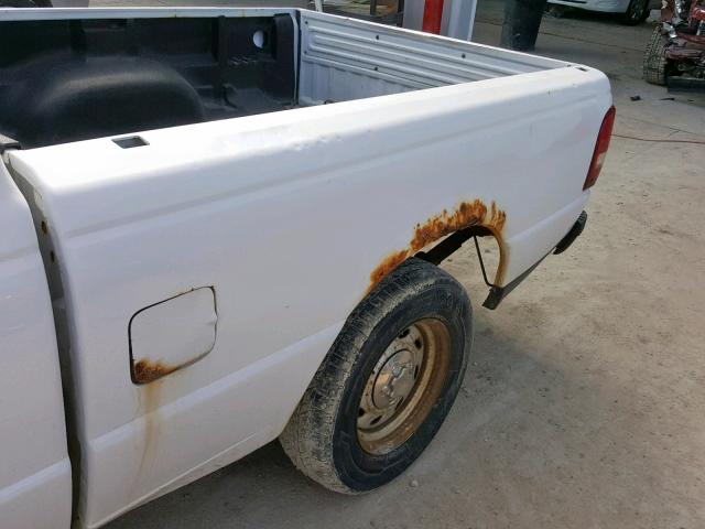 1FTYR10D26PA35060 - 2006 FORD RANGER WHITE photo 9