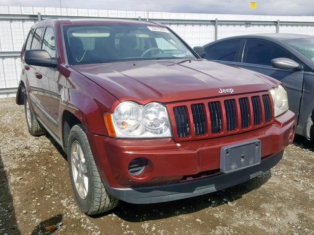 1J8GS48K47C670397 - 2007 JEEP GRAND CHER RED photo 1