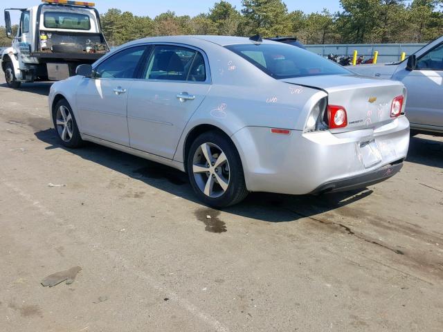 1G1ZC5E07CF235350 - 2012 CHEVROLET MALIBU 1LT 银色 照片 3