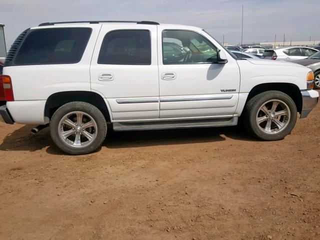 1GKEC13Z03R177231 - 2003 GMC YUKON WHITE photo 9