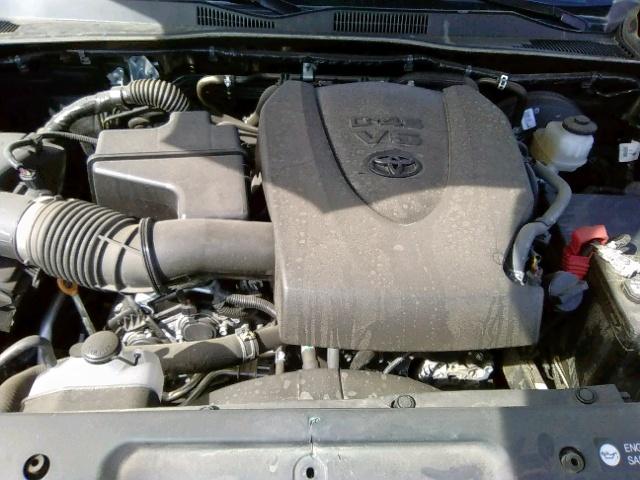 3TMAZ5CN0JM057280 - 2018 TOYOTA TACOMA DOU CHARCOAL photo 7