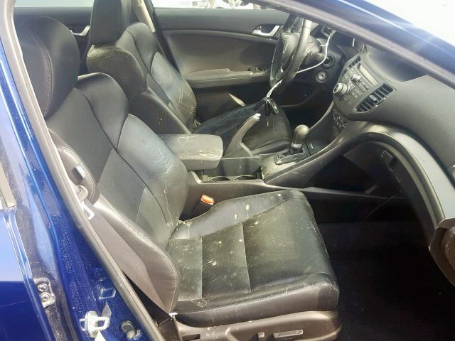 JH4CU2F69CC004137 - 2012 ACURA TSX TECH BLUE photo 5