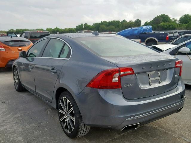 LYV402TK9HB196254 - 2017 VOLVO S60 PREMIE GRAY photo 3