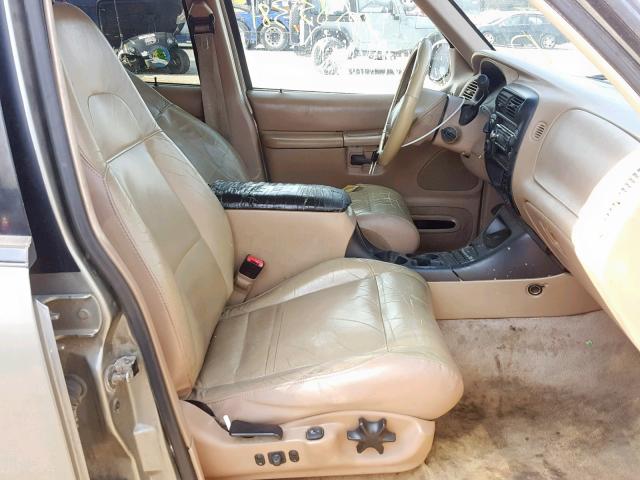 1FMZU74E3YUB59332 - 2000 FORD EXPLORER E BROWN photo 5