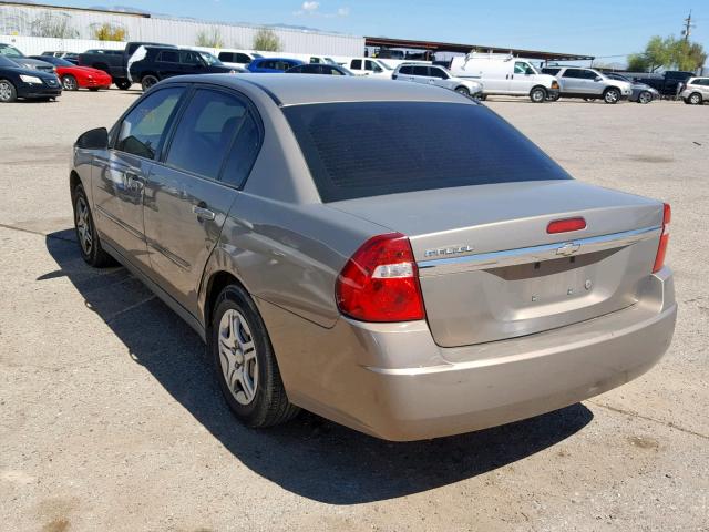 1G1ZS58FX8F119506 - 2008 CHEVROLET MALIBU LS GOLD photo 3