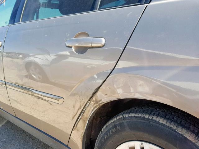 1G1ZS58FX8F119506 - 2008 CHEVROLET MALIBU LS GOLD photo 9