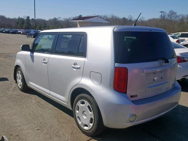 JTLKE50EX91072600 - 2009 TOYOTA SCION XB 银色 照片 3