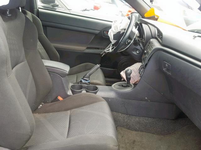 JTKJF5C70D3062651 - 2013 TOYOTA SCION TC GRAY photo 5