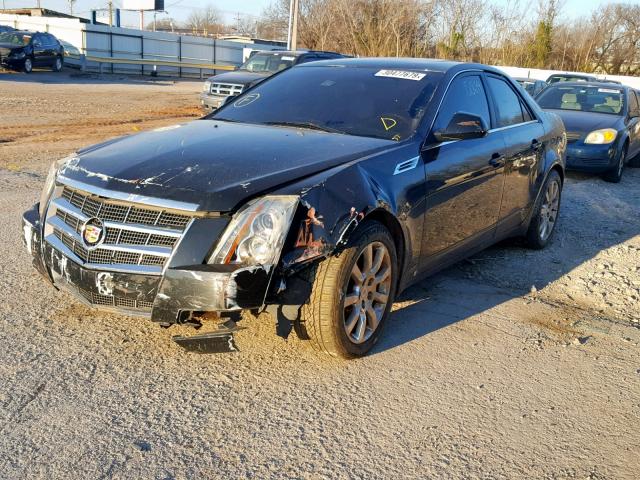 1G6DV57V890110358 - 2009 CADILLAC CTS HI FEA BLACK photo 2