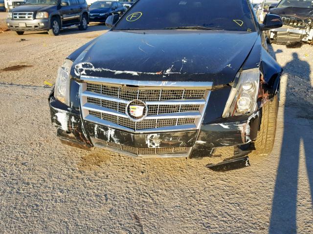 1G6DV57V890110358 - 2009 CADILLAC CTS HI FEA BLACK photo 9