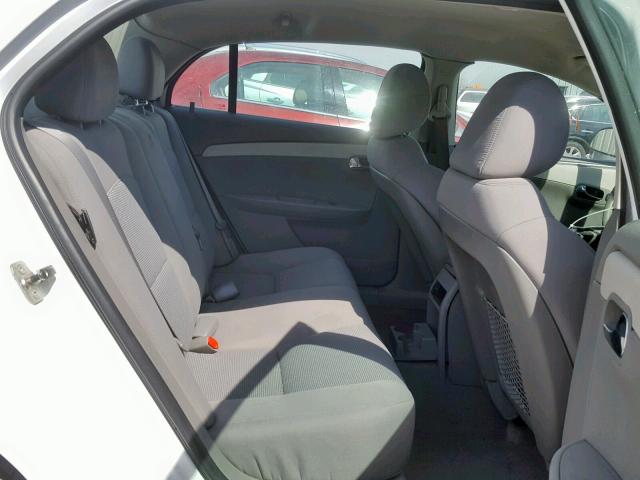 1G1ZA5E14BF277603 - 2011 CHEVROLET MALIBU LS WHITE photo 6