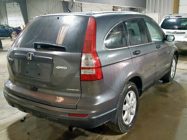 5J6RE4H45BL010106 - 2011 HONDA CR-V SE CHARCOAL photo 4