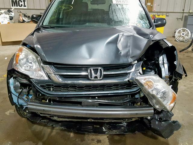 5J6RE4H45BL010106 - 2011 HONDA CR-V SE CHARCOAL photo 9