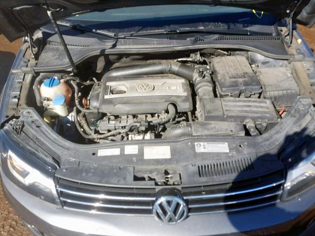 WVWFW7AH3CV000927 - 2012 VOLKSWAGEN EOS LUX Сірий фото 7