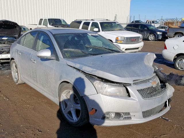 1G1PG5SB4D7275057 - 2013 CHEVROLET CRUZE LTZ SILVER photo 1