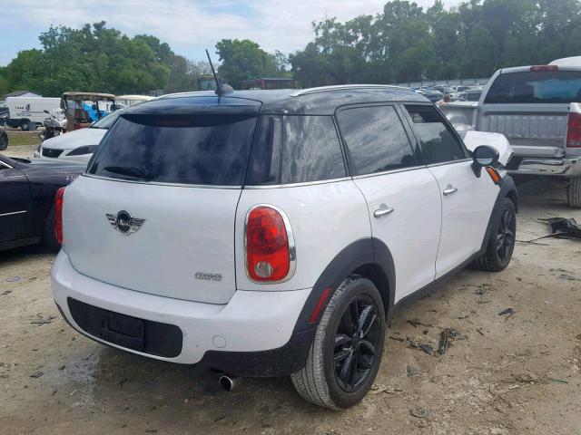 WMWZB3C51BWM00866 - 2011 MINI COOPER COU WHITE photo 4