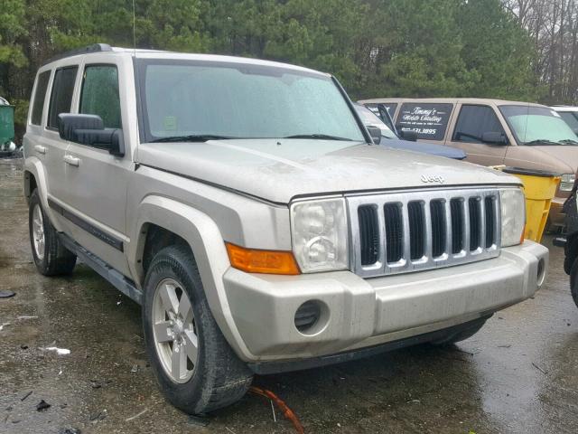 1J8HG48K87C690092 - 2007 JEEP COMMANDER GRAY photo 1
