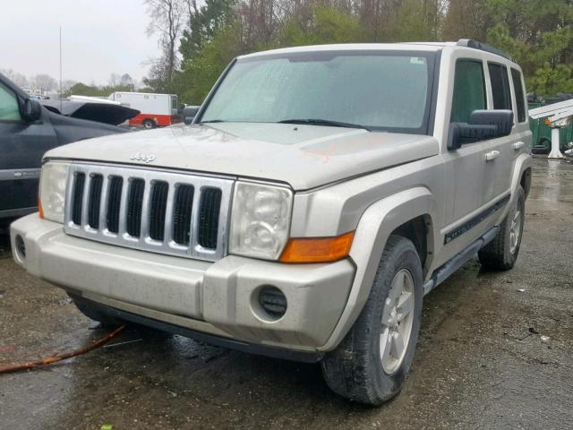 1J8HG48K87C690092 - 2007 JEEP COMMANDER GRAY photo 2