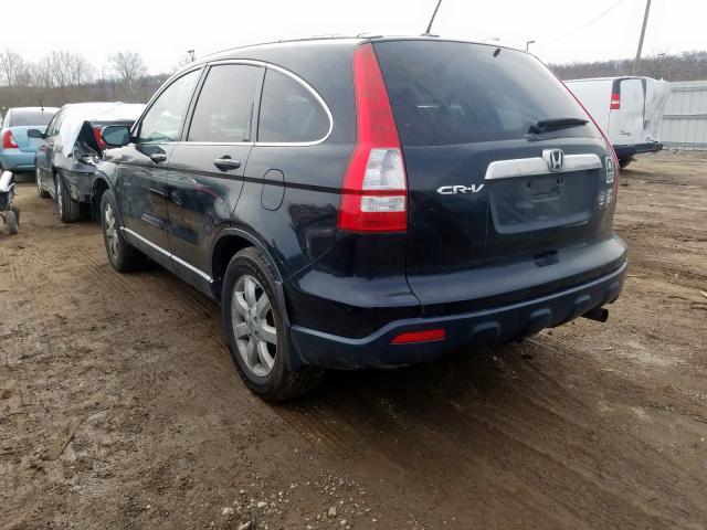 JHLRE48737C052767 - 2007 HONDA CR-V EXL  photo 3