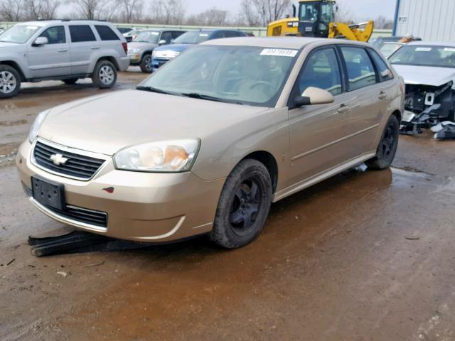 1G1ZT68N57F136772 - 2007 CHEVROLET MALIBU MAX 金色 照片 2