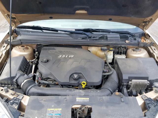 1G1ZT68N57F136772 - 2007 CHEVROLET MALIBU MAX 金色 照片 7