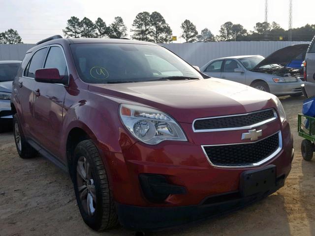 2GNALDEK0C6394325 - 2012 CHEVROLET EQUINOX LT MAROON photo 1