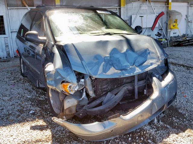 2A4GP54L86R713703 - 2006 CHRYSLER TOWN & COU BLUE photo 1