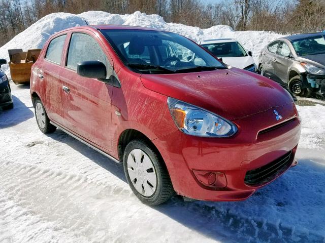 ML32A3HJ1FH047605 - 2015 MITSUBISHI MIRAGE DE RED photo 1