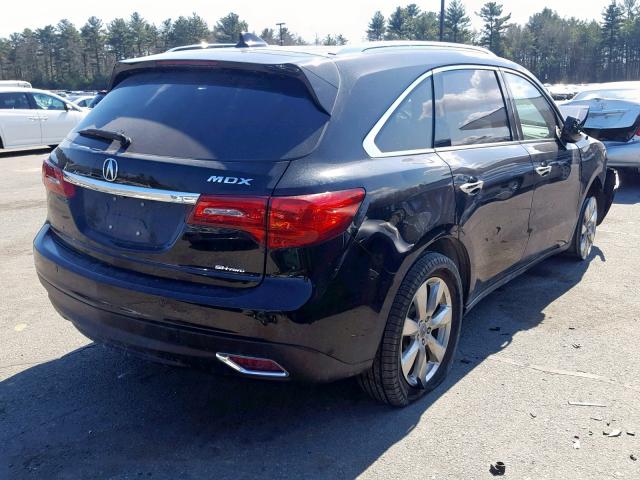 5FRYD4H99GB049161 - 2016 ACURA MDX ADVANC BLACK photo 4