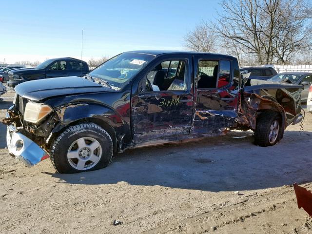 1N6AD07W56C406525 - 2006 NISSAN FRONTIER C BLACK photo 9