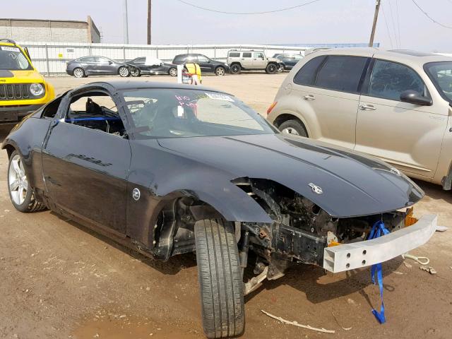 JN1AZ34D33T114413 - 2003 NISSAN 350Z COUPE BLACK photo 1