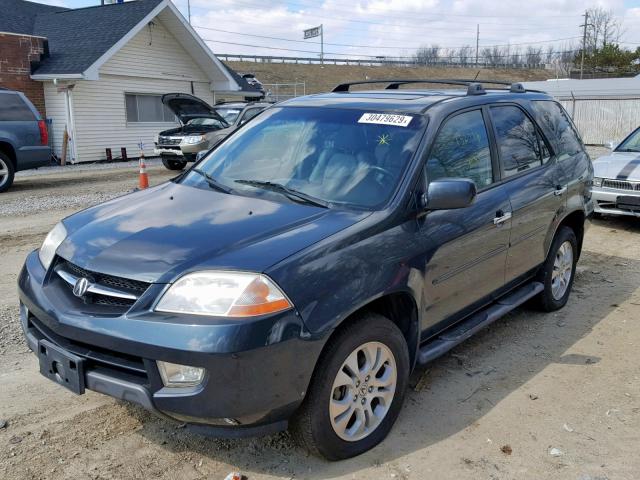 2HNYD18653H531131 - 2003 ACURA MDX TOURIN CHARCOAL photo 2