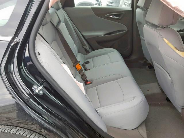 1G1ZB5STXGF326149 - 2016 CHEVROLET MALIBU LS BLACK photo 6