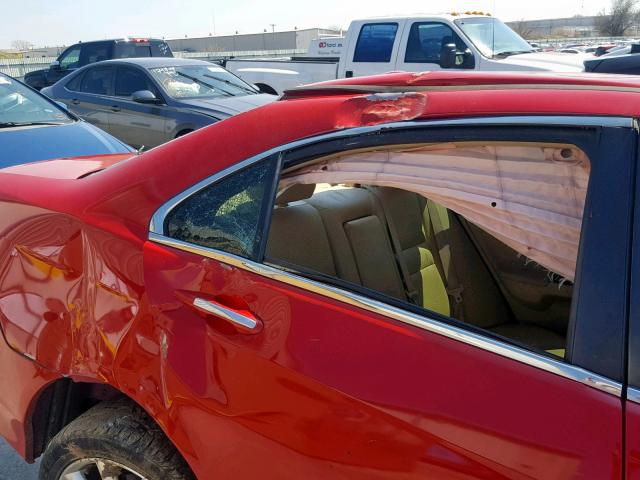 JH4CL96807C021752 - 2007 ACURA TSX RED photo 10
