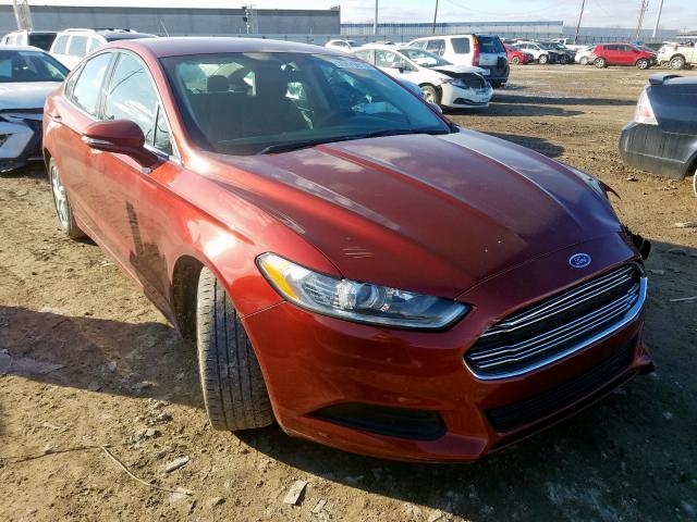 3FA6P0H75ER262603 - 2014 FORD FUSION SE  photo 1