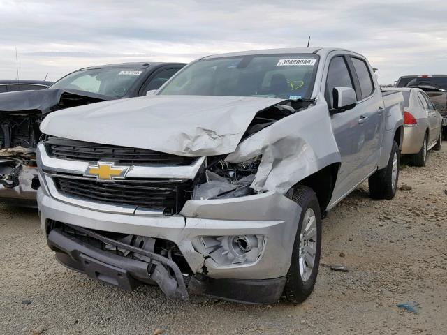 1GCGSCEN9K1105499 - 2019 CHEVROLET COLORADO L SILVER photo 2