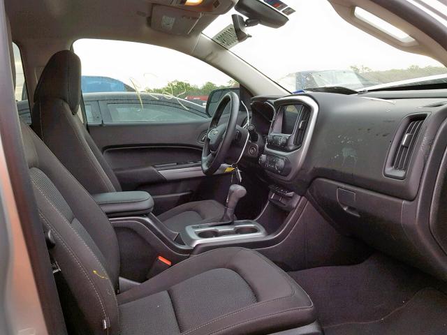 1GCGSCEN9K1105499 - 2019 CHEVROLET COLORADO L SILVER photo 5