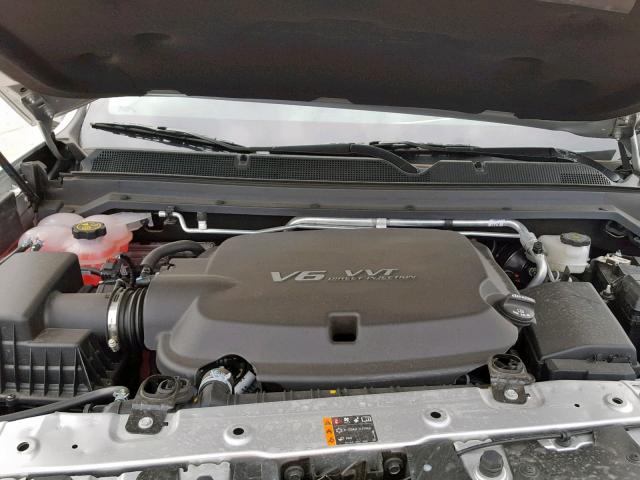 1GCGSCEN9K1105499 - 2019 CHEVROLET COLORADO L SILVER photo 7